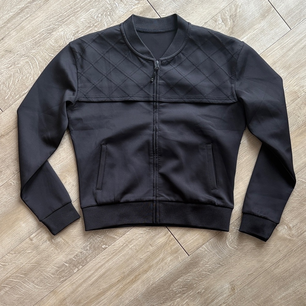 NWOT Zyia Active Black Mesh Primo Activity Jacket Size Small